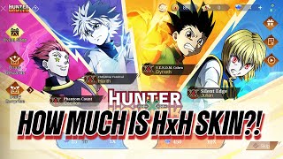 THE CHEAPEST MODE TO GET HxH SKIN WITH 1600💎 HUNTERXHUNTER [upl. by Duma]