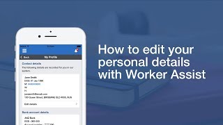 Worker Assist  edit personal details [upl. by Gaivn]