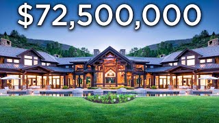 Inside The MOST EXPENSIVE Home ever sold in Colorado  Mansion Tour [upl. by Harberd]