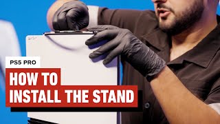 How to Install the PS5 Pro Vertical Stand [upl. by Hahsi312]