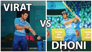 Virat Kohli Vs MS Dhoni Rap Battle  Shudh Desi Raps [upl. by Arakat799]