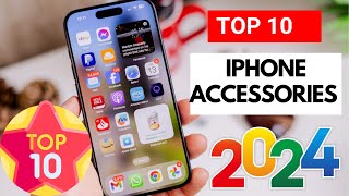 TOP 10 iPhone accessories for 2024 iphone top10 [upl. by Eusassilem]