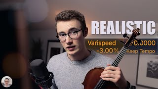 How To Make A Realistic Sounding Orchestra Using Varispeed [upl. by Asiruam]