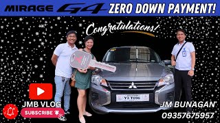 ANG SARAP I DRIVE NG BRAND NEW MITSUBISHI MIRAGE G4 GLX CVT 2024  COLOR  TITANIUM GRAY METALLIC [upl. by Hasan580]