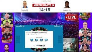 Live Darts World Seniors Championship Darts Live Stream [upl. by Atorod62]