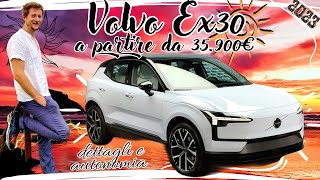 VOLVO EX30⚡️Tutti i dettagli della nuova elettrica a partire da 35900€🤩 [upl. by Whit]