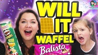 Can You Waffle It Großes verrücktes Waffel Experiment Geschichten und Spielzeug [upl. by Dasi]