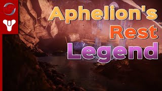 Destiny 2  Aphelions Rest  Lost Sector Legend [upl. by Armilla134]