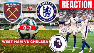 West Ham vs Chelsea 03 Live Premier League EPL Football Match Score Commentary Highlights Vivo [upl. by Imoin]