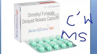 Medicine DiMethyl Fumarate Tablet for Multiple Sclerosis Treatment Prevent Relapse Pharmacology [upl. by Kristy272]