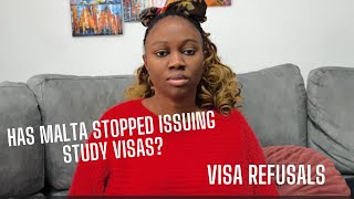 Visa refusals  Has Malta stopped issuing study visas [upl. by Eniamrehs]