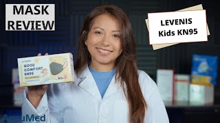 LEVENIS Kids KN95 Amazon Face Mask Review Using NIOSH N95 Testing Standard [upl. by Alameda]