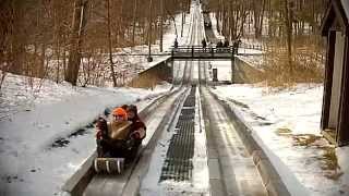 Toboggan Run at Pokagon State Park [upl. by Berkin]