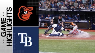 Orioles vs Rays Game Highlights 72023  MLB Highlights [upl. by Nylrad]