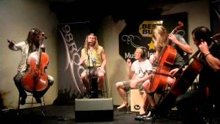 Apocalyptica  Not Strong Enough Acoustic [upl. by Siger]