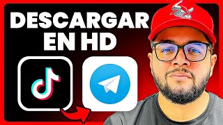 Cómo Descargar Videos de TikTok Sin Marca de Agua con Calidad en Telegram ✅ [upl. by Anniroc]