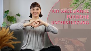 🎄🎄🍀 WEIHNACHTSGRÜSSE 2023 🍀 Ich sage DANKESCHÖN für DEINE Unterstützung 🍀🎄🎄 [upl. by Lashondra]