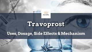 travoprost  Uses Dosage Side Effects amp Mechanism  Travatan [upl. by Gorga541]