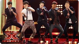 Kingsland Road sing Marry You by Bruno Mars  Live Week 2  The X Factor 2013 [upl. by Domela]