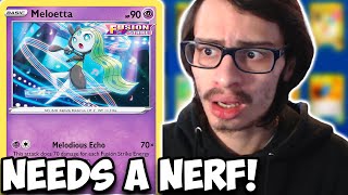 Genesect V NEEDS A NERF BROKEN Meloetta Deck Doesnt Need MEW VMAX PTCGO [upl. by Lianne]