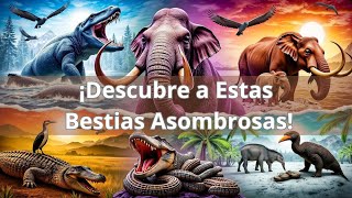 🌍 10 Gigantes Extintos Bestias Asombrosas que Gobernaron el Mundo ¡No Creerás que Existieron 🦕🔥 [upl. by Norbie168]