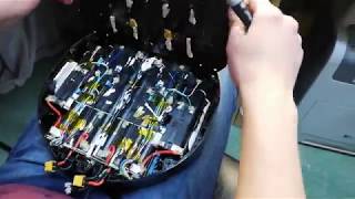 Rozkręcanie pakietu baterii Ninebot Z10  Ninebot Z10 battery pack disassemble [upl. by Oinolopa]