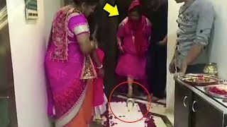 Bharti Singh Ghar Pravesh with Haarsh Limbachiyaa Video [upl. by Einnhoj]