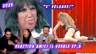 Celentano quotMaddalena è volgarequot  Reaction Amici il Serale Ep3 [upl. by Kalin]