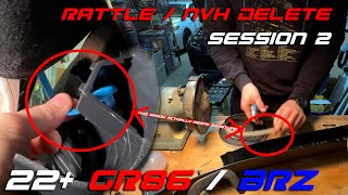 GR86BRZ  DeRattle Session 2 Improve the Sound of Your Ride [upl. by Naamana]