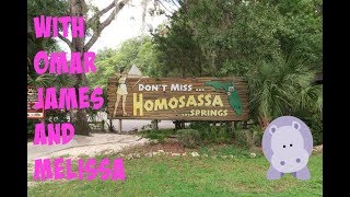 Homosassa Springs with OMAR MELISSA and JAMES [upl. by Celio565]