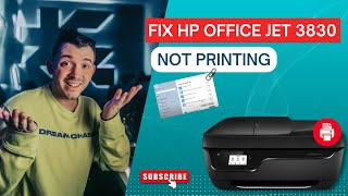 How to Fix HP Officejet 3830 Not Printing  Printer Tales [upl. by Island812]