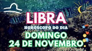 ♎ LIBRA CUIDADO 😱 VAI ACONTECER NESTE DOMINGO 24 DE NOVEMBRO DE 2024 [upl. by Ardnuasak]