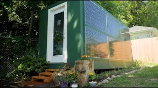 Introducing Plunk Podz  Check out this 8 x 18 Off Grid Backyard Office Studio [upl. by Ybhsa385]