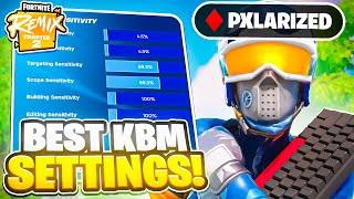 NEW Best Keyboard amp Mouse SETTINGS For Fortnite Chapter 2 [upl. by Tloh]