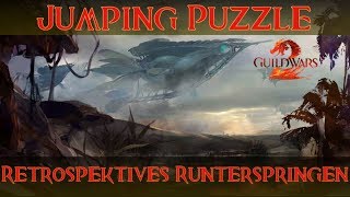 Guild Wars 2 Jumping Puzzle Retrospektives Runterspringen  Retrospective Runaround [upl. by Llenehc]