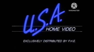 USA Home Video NO WARNING SCREEN AND UNCUT [upl. by Nevai]