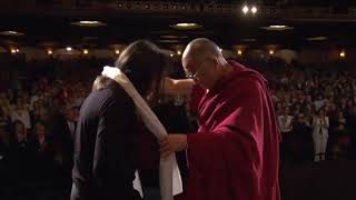 Keith Raniere receives a Khata scarf from the Dalai Lama [upl. by Theodor142]