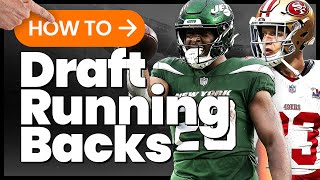 How Drafters are Selecting Running Backs amp Whats Working [upl. by Ainos]