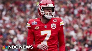 Chiefs kicker faces backlash over speech attacking Pride Month and working women [upl. by Erdda]