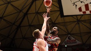 Aamir Simms Highlights 17 Pts vs Pistoia Basket [upl. by Rasia]