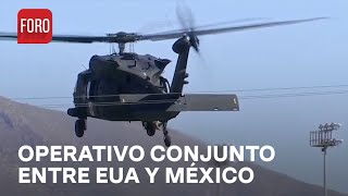 ¿Por qué helicópteros de EUA y México sobrevuelan el cielo en Ciudad Juárez  Paralelo 23 [upl. by Aissenav]