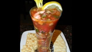 Receta Coctel de Camaron [upl. by Yemac]