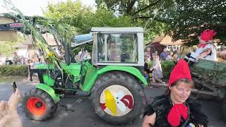 Festumzug großes Erntefest Helmste 01092024  Helmster Wetterküchequot  quotSilkes Hühnerhaufenquot u a [upl. by Carlina392]