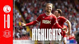 Highlights Charlton 1 Leyton Orient 0 August 2024 [upl. by Enerod234]