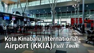 Kota Kinabalu International Airport KKIA FULL TOUR Departure amp Arrival Terminals✈️ [upl. by Anigue]