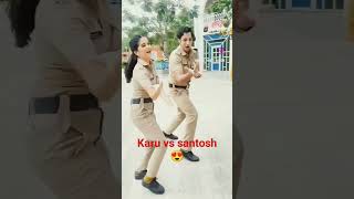 Karishma Singh dance vs Santosh Sharma dance 😍🥰 madam sir 😍❣️youtubelovesongtrendingshorts [upl. by Girardo]