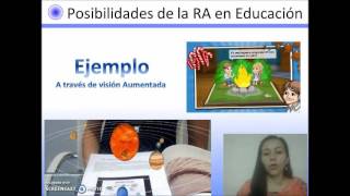 Realidad Aumentada en Educación [upl. by Monica]