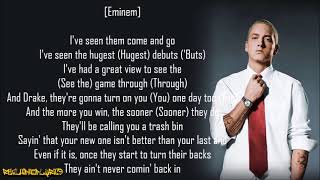 Eminem  Zeus ft White Gold Lyrics [upl. by Nolek166]