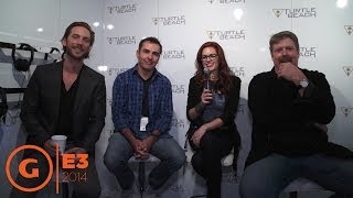 Interview with John DiMaggio Nolan North amp Troy Baker  Floor Report E3 2014 [upl. by Findley14]