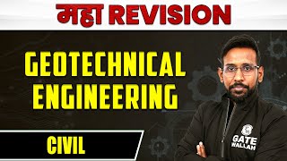 Geotechnical Engineering  Civil  MAHA Revision [upl. by Torrin]